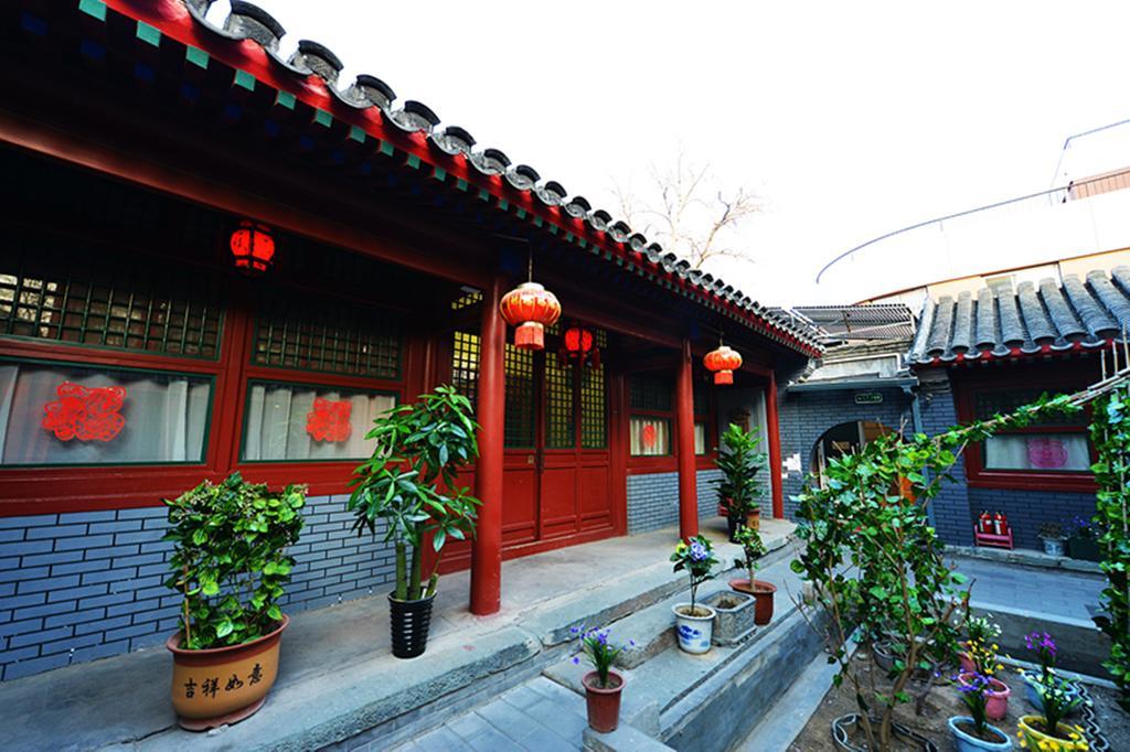 Happy Dragon Courtyard Hostel Beijing Exterior photo