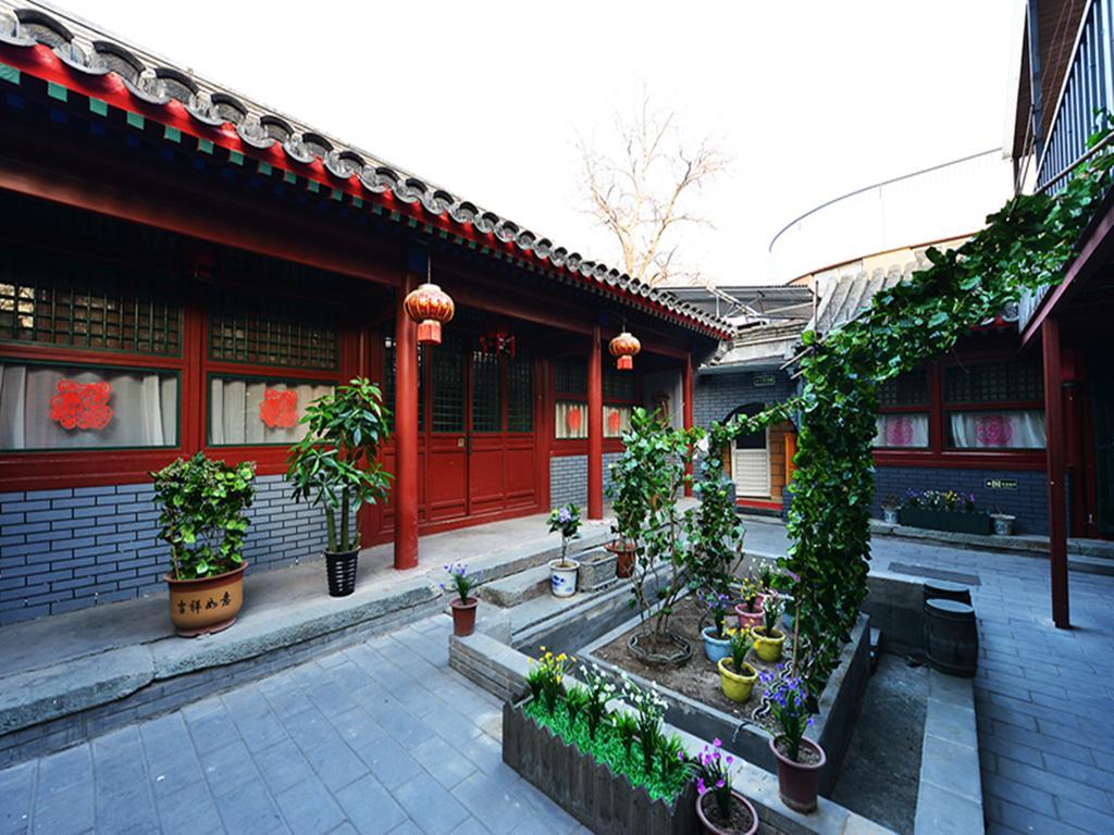 Happy Dragon Courtyard Hostel Beijing Exterior photo